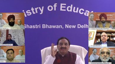 Photo of Students and Faculty Members of Aryans participated in Shiksha Samvaad