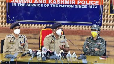 Photo of All three militants killed in Batamaloo locals from South Kashmir: DGP Dilbagh Singh