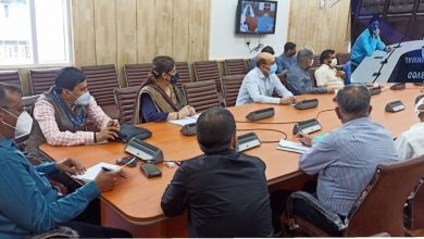 Photo of Dwivedi reviews arrangements for 2-days Regional Conference on ‘Replication of Good Governance Practices’ in J&K