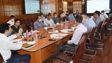Photo of Vivek Bhardwaj chairs maiden meet of H&ME Department