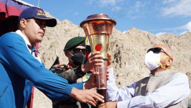 Photo of LG Ladakh, Army officers witness event to commemorate 1971 victory