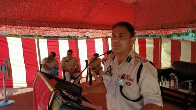 Photo of SSP Kathua holds darbar with jawans