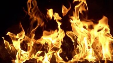 Photo of Fire guts hotel in central Kashmir’s Kangan