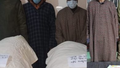 Photo of Police arrests 03 drug peddlers in Kulgam; Huge quantity of contraband substances recovered