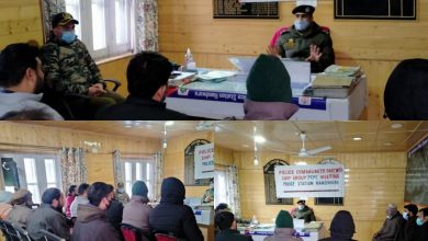 Photo of Police facilitates PCPG meetings in Sopore, Handwara