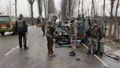 Photo of Four soldiers injured in road accident in J&K’s Sopore