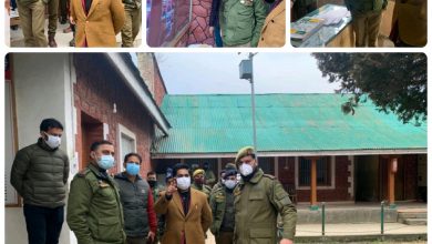 Photo of DC Bandipora visits police station Bandipora