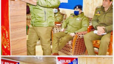 Photo of SSP Kulgam chairs PCPG meeting at Town Hall Qazigund