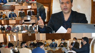 Photo of DC Kulgam chairs DRSC meet Road safety education as essential as any other basic skills of survival: Dr Bilal
