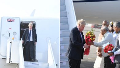 Photo of UK PM Boris Johnson arrives in India for two-day visit