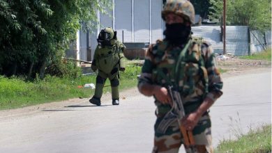 Photo of Four militants killed in 2 encounters in Kashmir