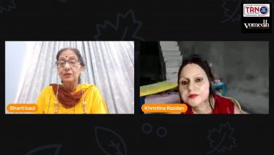 Photo of Khristina Razdan, a 5-year-old girl who has learnt 700 Shalokas of Bhagwat Geeta and recites with ease is an inspiration to the younger generation
