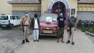 Photo of Police arrests 02 drug peddlers in Budgam; Contraband substances recovered
