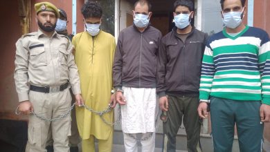 Photo of Police busts gang of extortionists in Budgam