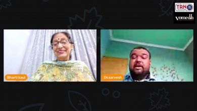 Photo of Dr. Sarvesh Tripathi, Gold Medalist, Assistant Professor, Central Sanskrit University and PhD in Kashmir Shaiv Darshan speaks on literary works