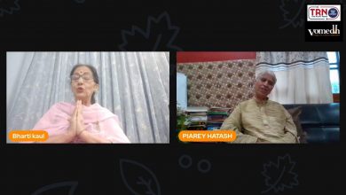 Photo of Piarey Hatash, renowned Author, Linguist, Translator and Sahitya Akademy Award winner speaks on his life journey and the award