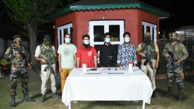 Photo of J&K Police busts Lashkar’s terror module, arrests 2 OGWs in Sopore