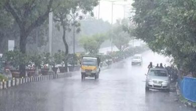 Photo of Heavy rains accompanied by thunder lashed several parts of Hyderabad : Telangana