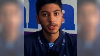 Photo of Haziq Lone from Valley secures all-India rank 10