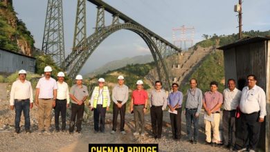Photo of Railway Board Chairman-CEO inspects ongoing work on Katra-Banihal section