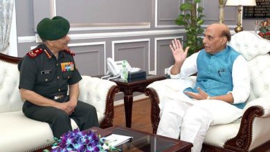 Photo of CDS Gen Chauhan calls on Defence Minister Rajnath
