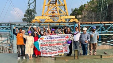 Photo of Mega blood donation drive starts at World’s Highest Rail Bridge