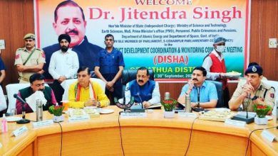 Photo of Dr Jitendra says efforts on to set up cancer hospital in Kathua