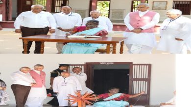 Photo of President Droupadi Murmu unveils series of projects related to health, irrigation, water supply &port development at Gandhinagar