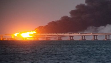 Photo of Russia blames Ukraine for Crimea bridge blast