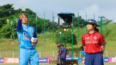 Photo of Both semifinal matches of Women’s Asia Cup being played at Sylhet in Bangladesh