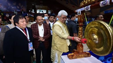 Photo of Lt Governor Manoj Sinha inaugurates 6th Senior Asian Pencak Silat Championship in Srinagar