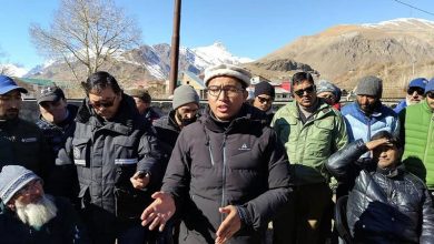 Photo of MP Ladakh visits Drass villages