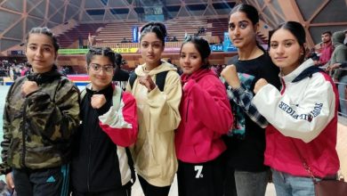 Photo of Khelo India Wushu League from today