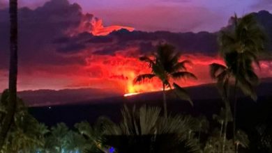 Photo of Hawaii’s Mauna Loa, the world’s largest active volcano, erupts for first time in nearly 40 years