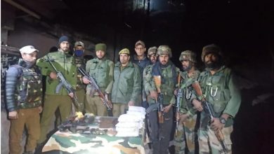 Photo of Security forces recover AK rifles, pistols along with narcotics in Baramulla