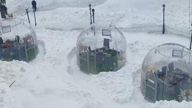 Photo of India’s first glass igloo restaurant in Gulmarg