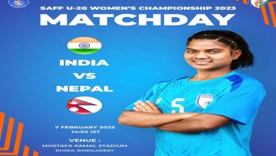 Photo of India to take on Nepal in SAFF U-20 Women’s football in Dhaka this afternoon