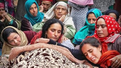 Photo of Kashmiri Pandit ATM guard shot dead by terrorists in distt Pulwama on sunday.