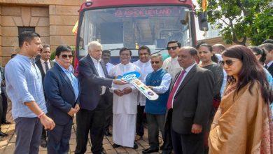 Photo of India delivers 50 more buses to Sri Lanka; High Commissioner of India hands over buses to Sri Lanka’s President