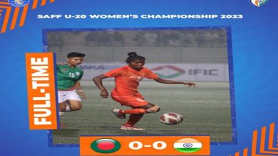 Photo of SAFF Under-20 Women’s football: India Bangladesh match ends in goalless draw in Dhaka
