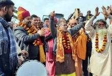 Photo of Residents dance in happiness as work on 14 km border road begins