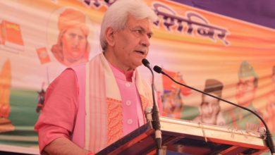 Photo of Lt Governor addresses ‘Rashtra Katha Shivir’ at Pransla, Gujarat