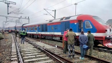 Photo of Man run over by train in Baramulla