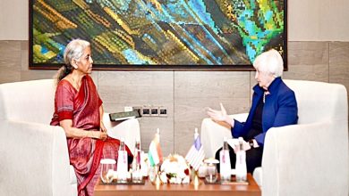 Photo of Finance Minister Nirmala Sitharaman meets US Treasury Secretary Jenet L Yellen in Bengaluru; Exchange views on G20 Finance Track priorities under India’s G20 Presidency