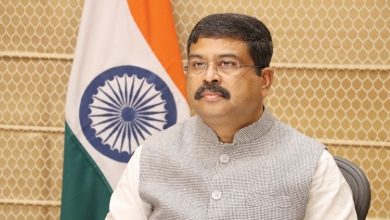 Photo of Union Minister Dharmendra Pradhan flagged rumours about distribution of adulterated rice in Odisha