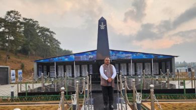 Photo of Chugh offers tributes at IAF Eastern Headquarters