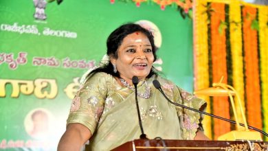Photo of Telangana governor Dr. Tamilisai Soundararajan calls up youth in state to be associated with social service activities taken up by Raj Bhavan