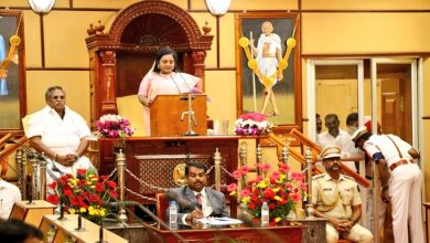 Photo of Budget session of Puducherry Legislative Assembly begins; LG Dr. Tamilisai Soundararajan addresses Assembly