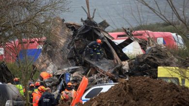 Photo of Greece train crash: Death toll rises to 57, Protesters clash with police in Athens