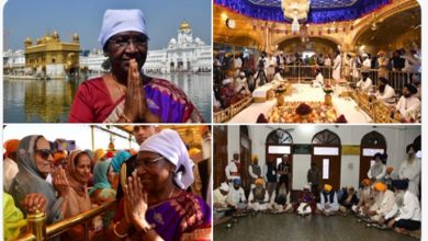 Photo of President Droupadi Murmu visits Shri Harmander Sahib